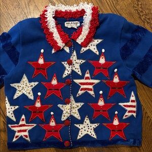 Jack B. Quick Christmas sweater 
Size XL